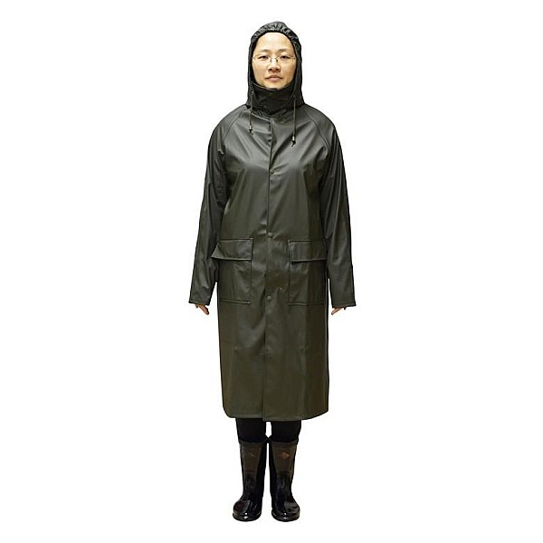 RAIN COAT PU LONG WJ1U00G SIZE M