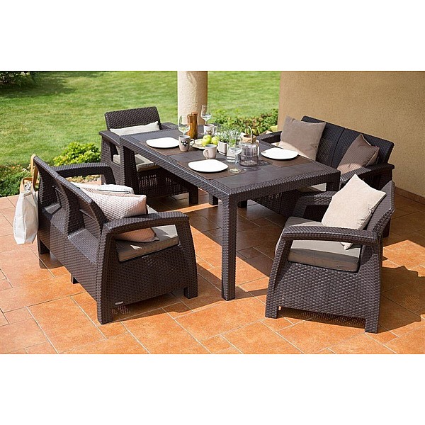 PLASTIC GARDEN FURNITURE CORFU FIESTA SE