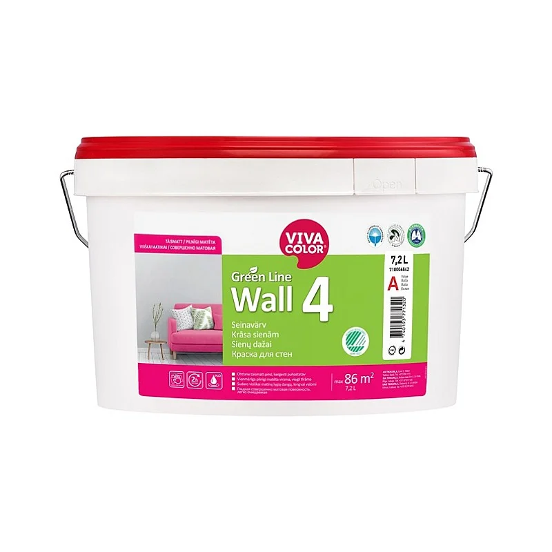 PAINT GREEN LINE WALL 4 A 7.2L PAINT GREEN LINE WALL 4 A 7.2L