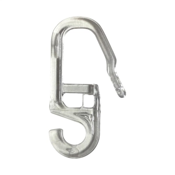 HOOKS FOR CURTAIN RAIL RINGS 20PCS