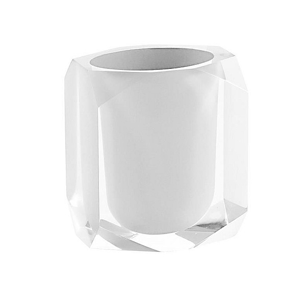 BATHROOM TUMBLER CHANELLE CH98- 02 WHITE