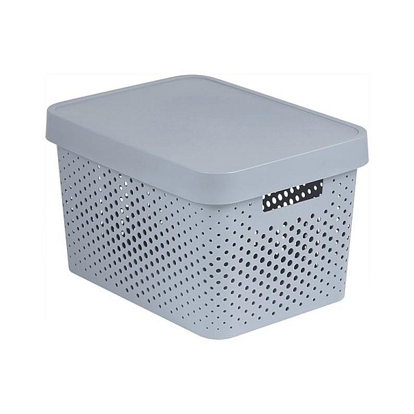 CURVER INFINITY PERFORATED BOX 17L GREY