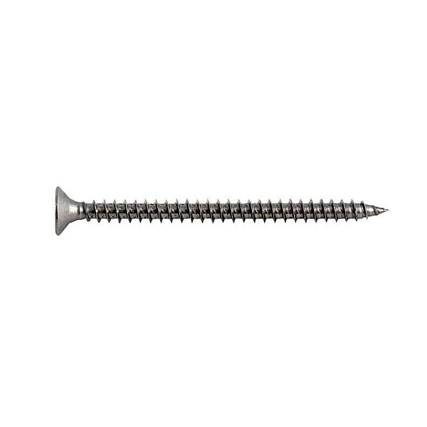 CHIPBOARD SCREW 3.0X16 WHT ZP 100PCS G1