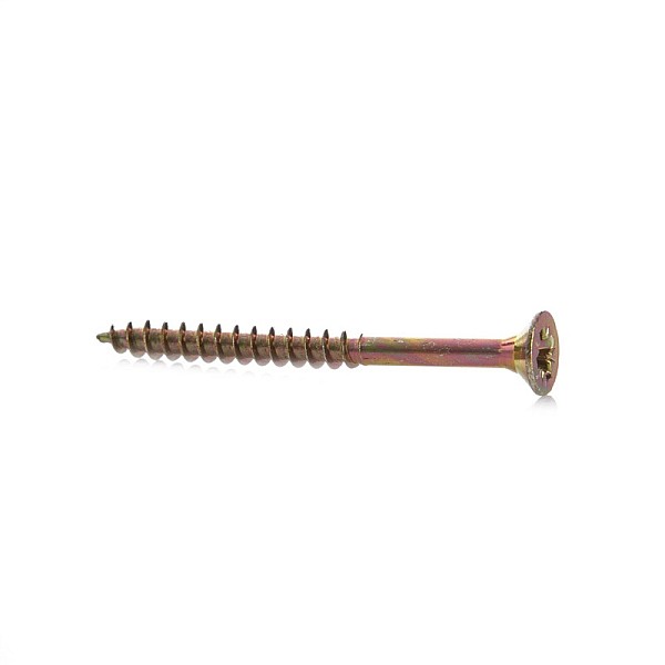 CHIPBOARD SCREW 3.5X40/24 YLW ZP25PCS G1