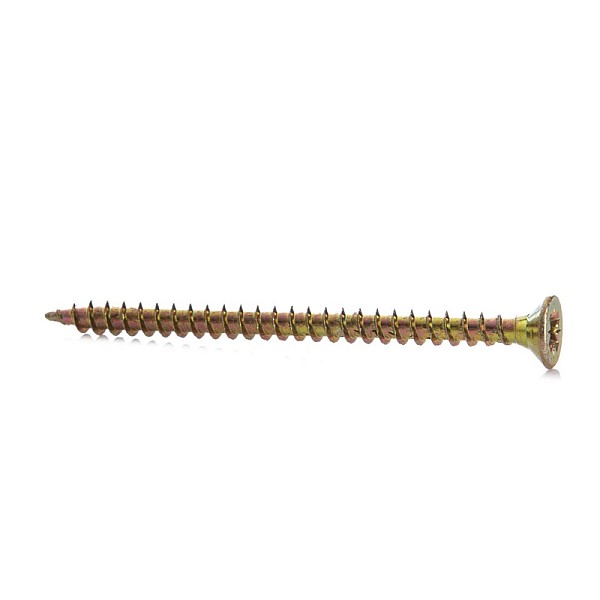 CHIPBOARD SCREW 3.5X50 YLW ZP 20PCS G1