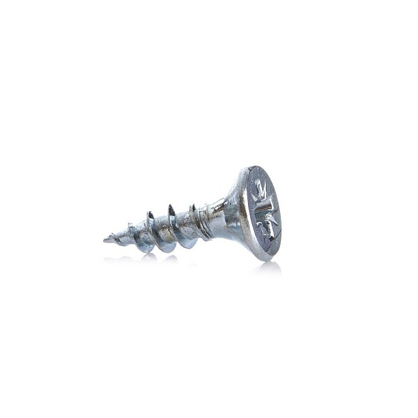 CHIPBOARD SCREW 4.5X16 WHT ZP 50PCS G1