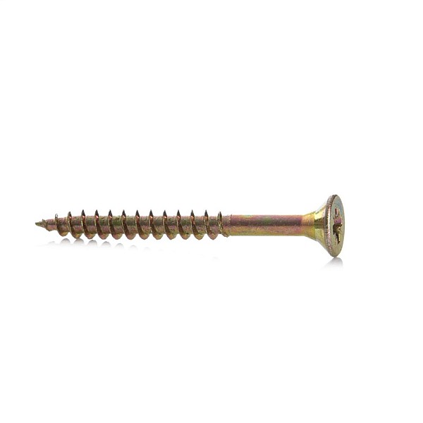 CHIPBOARD SCREW 4.5X45/30 YLW ZP20PCS G1