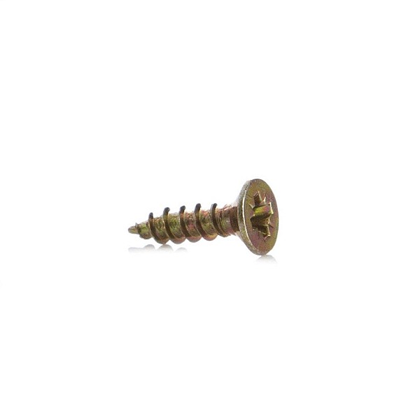 CHIPBOARD SCREW 5.0X25 YLW ZP 25PCS G1