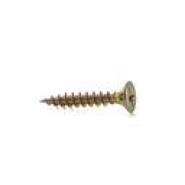 CHIPBOARD SCREW 5.0X30 YLW ZP 25PCS G1