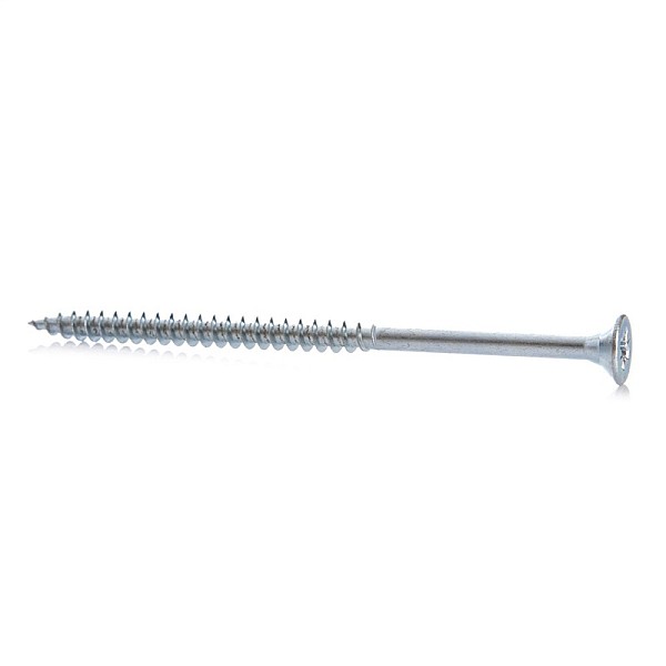 CHIPBOARD SCREW 5.0X90/54 WHT ZP10PCS G2