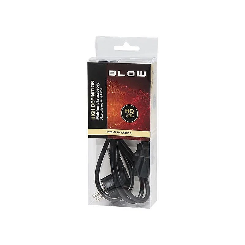 Vads BLOW EURO M. C13 F. 1.5m. melns 98-203 Vads BLOW EURO M. C13 F. 1.5m. melns 98-203