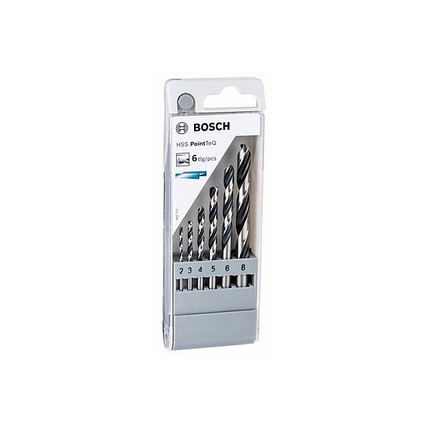 HSS TWIST DRILL BIT POINTTEQ 6PCS SET