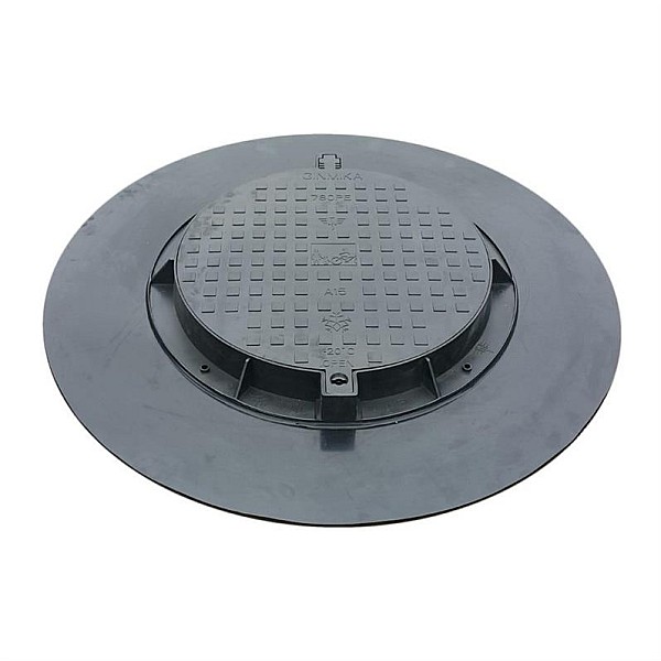 GARDEN SEWER COVER 780PE-B-PL1 A15 BLACK