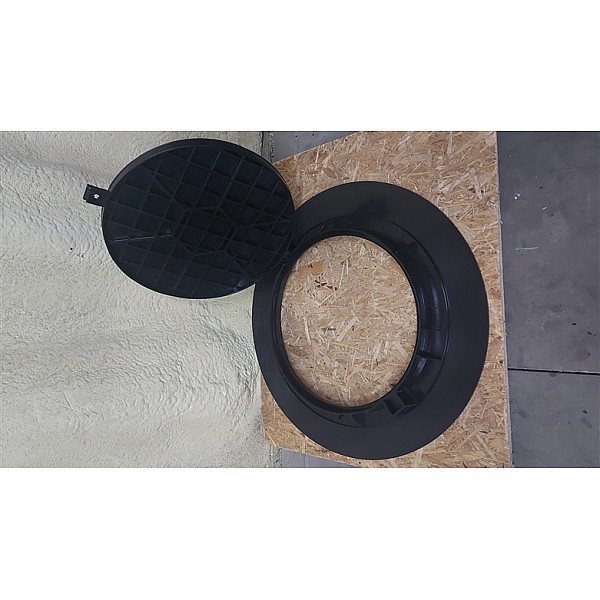 GARDEN SEWER COVER 780PE-B-PL1 A15 BLACK