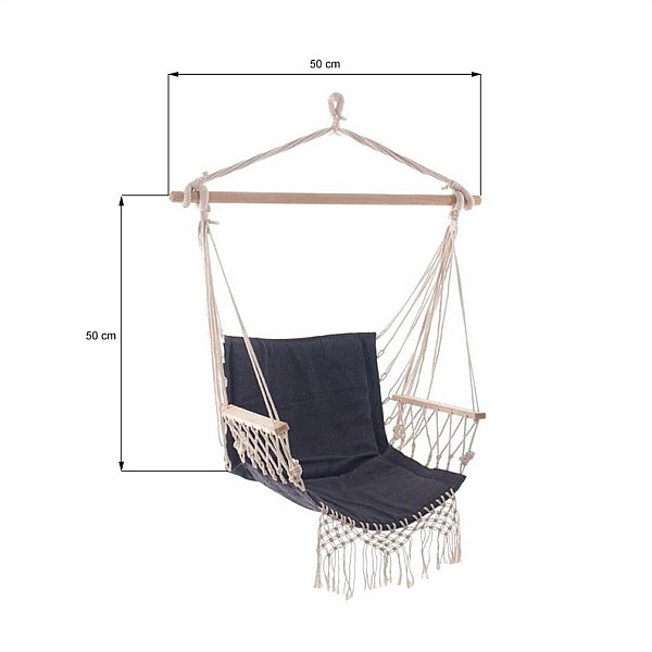 HAMMOCK CHAIR 70237 BLACK