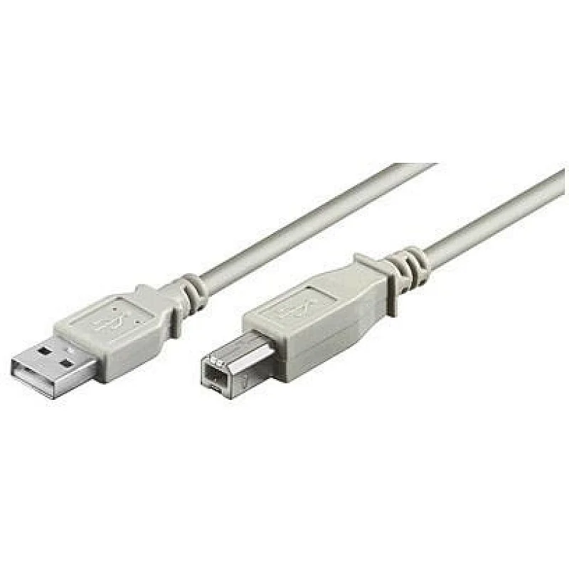 Kabelis MICRO_CONNEC USB TypeA M. USB TypeB M. 1.8m. balts Kabelis MICRO_CONNEC USB TypeA M. USB TypeB M. 1.8m. balts