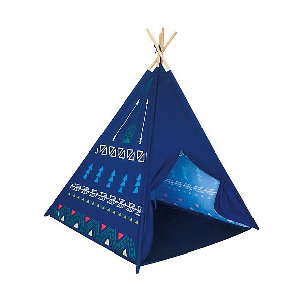 Vaikiška palapinė Teepee. 150 x 120 x 120 cm