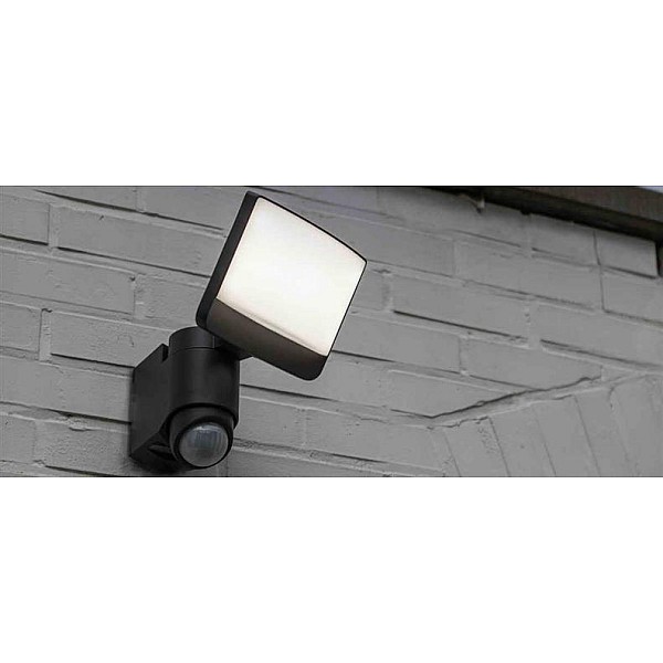 SUNSHINE OUTDOOR LED WALL PIR 1 D.GREY