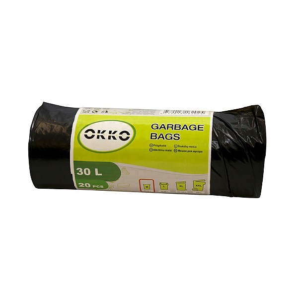 GARBAGE BAGS OKKO 30L 20PCS