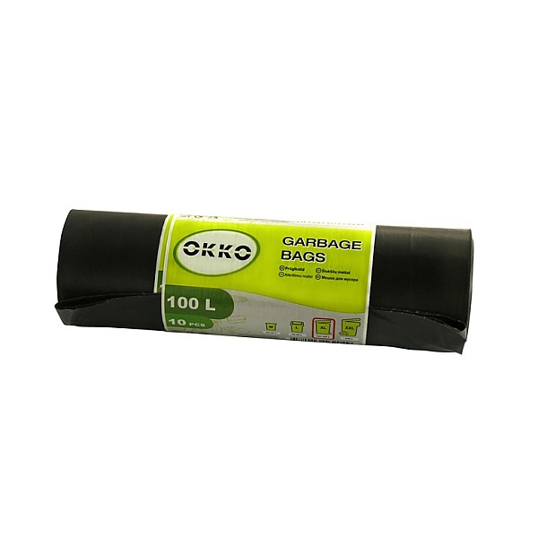 GARBAGE BAGS OKKO 100L 10PCS