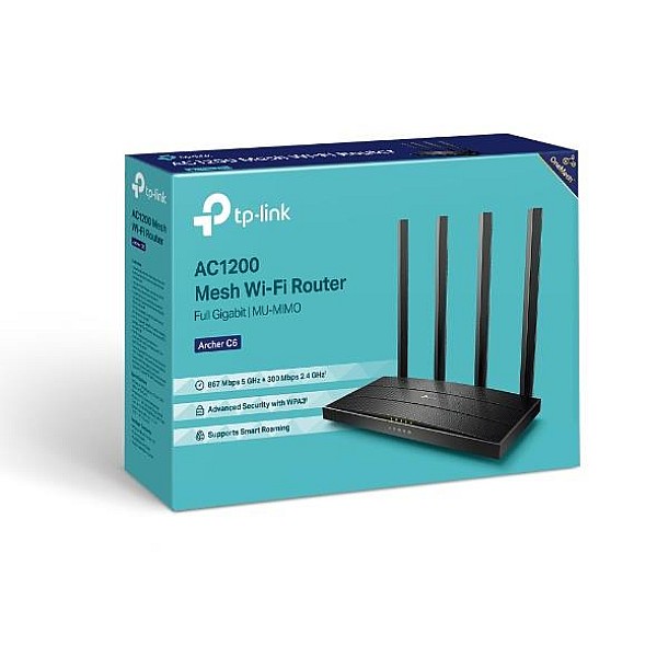 Maršrutizatorius TP-Link Archer C6 AC1200