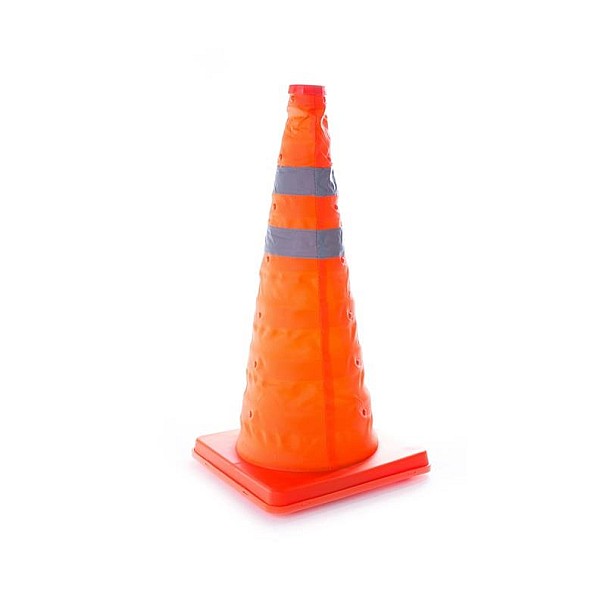 COLLAPSIBLE ROAD CONE 50CM B50