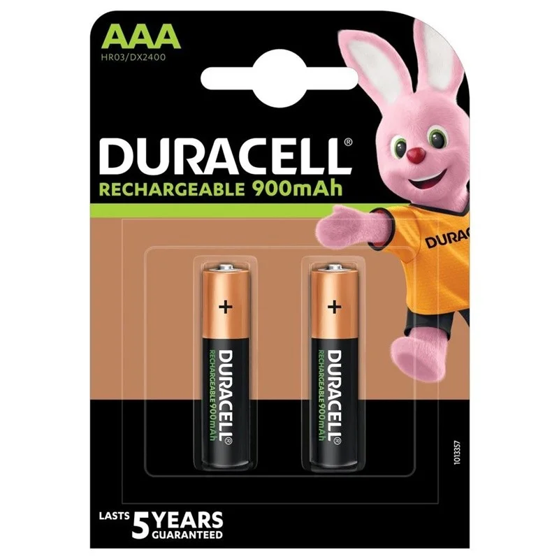 Įkraunami elementai DURACELL AAA. 850 mAh. 2 vnt.