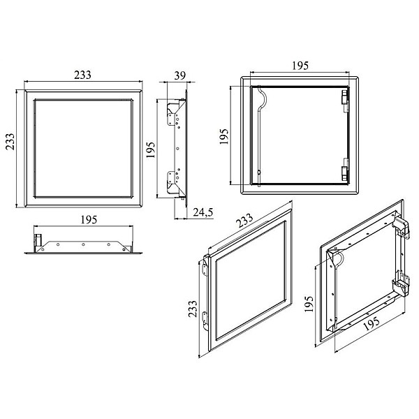 Revizinės durelės FZN-200x200