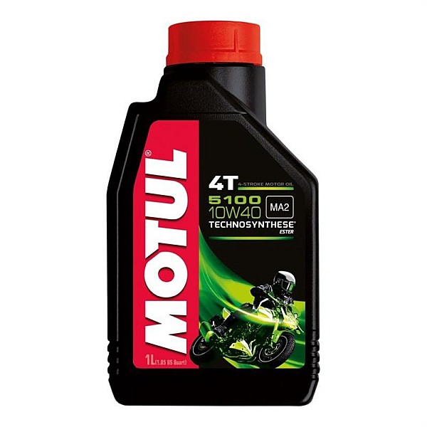 ENGINE OIL MOTO MOTUL 4T 5100 10W40 1L