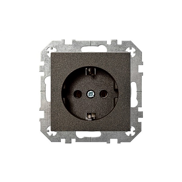 SOCKET OUTLET ĮKL16-204-01 EPSILON BLACK