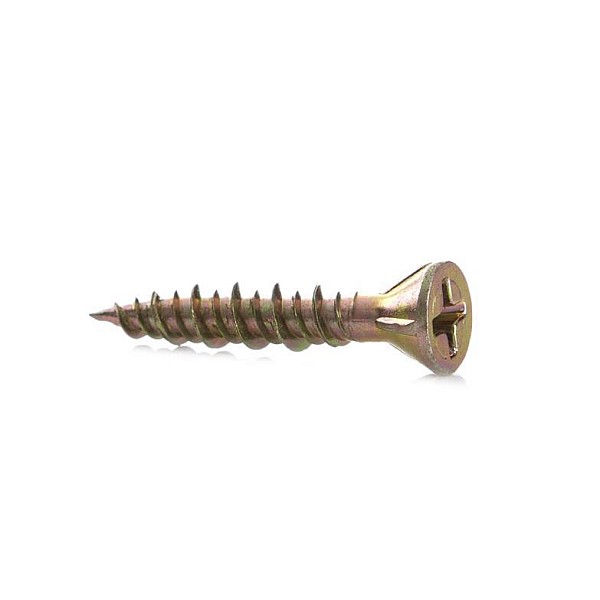 OSB SCREW 4.2X45 YELLOW ZN 15PCS