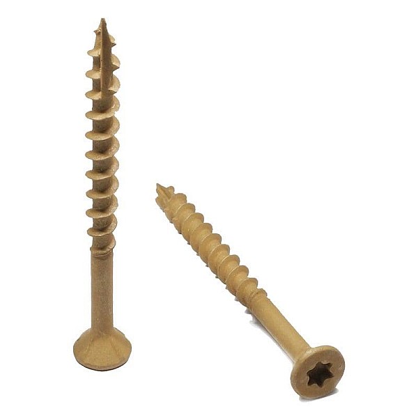 TERRACE SCREW T20 4.2X65 BROWN (200)