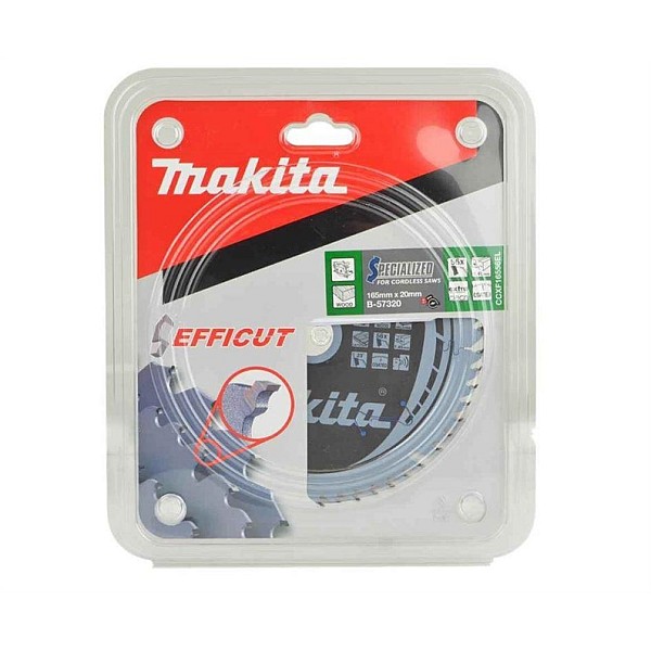 Medienos pjovimo diskas Makita B-57320. 165 x 20 x 1.45 mm