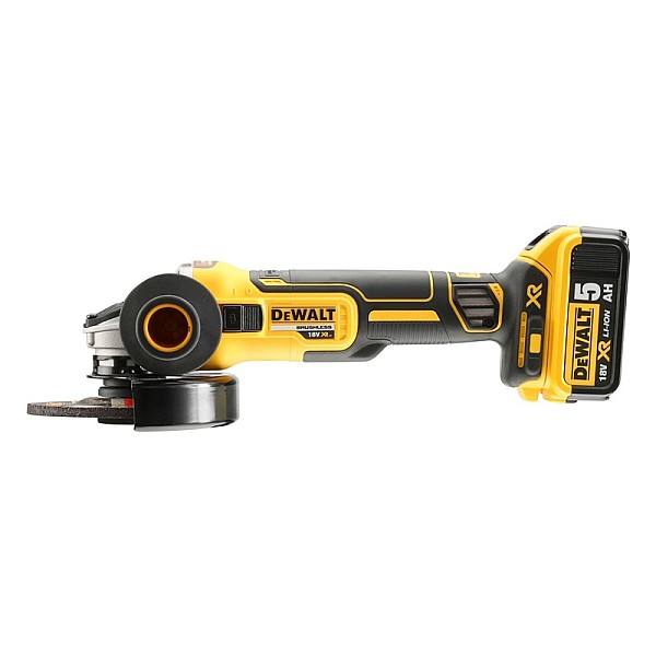 Akumulatora leņķa slīpmašīna Dewalt DCG405P2-QW. 18 V