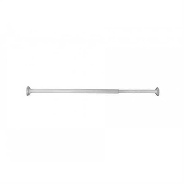 SHOWER RAIL 80/135 D.25 WHITE