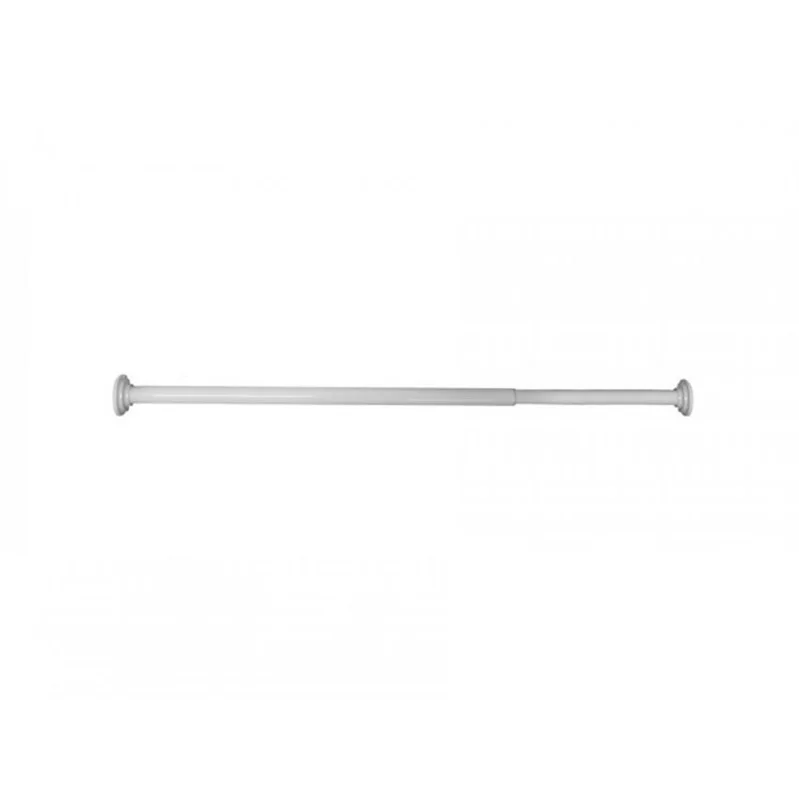 SHOWER RAIL 80/135 D.25 WHITE