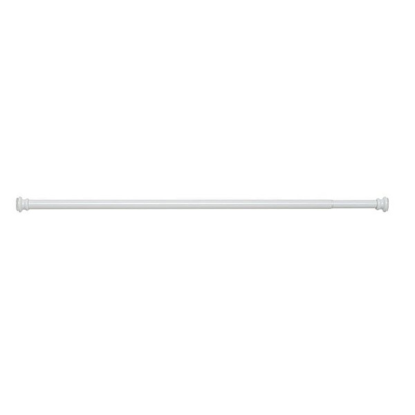 SHOWER RAIL 80/135 D.25 WHITE