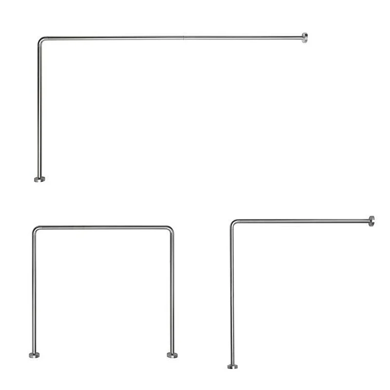 SHOWER RAIL 80X170 D.25 CHROME SHOWER RAIL 80X170 D.25 CHROME