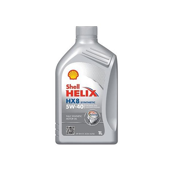 MOTOREĻĻA SHELL HELIX HX8 5W-40 1L