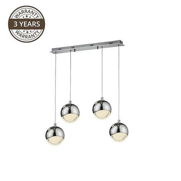 Gaismeklis BUBBLE. A1853-4S. 4X7W. LED