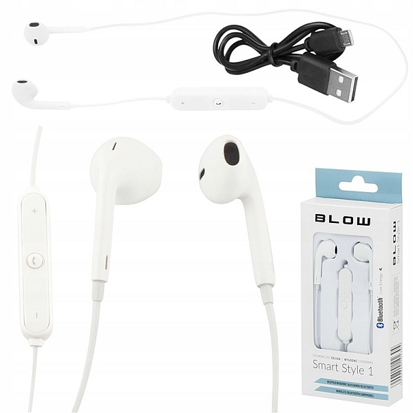 HEADPHONES HEADSET BLOW WHITE