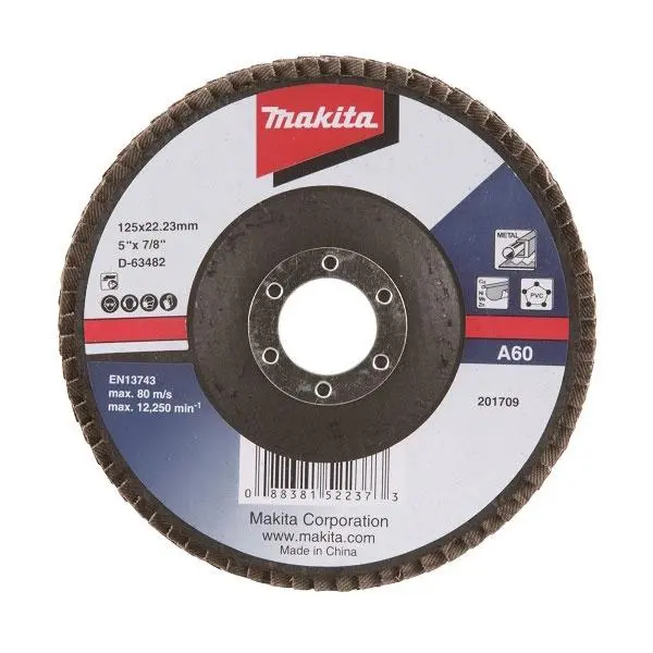 FLAPDISC ECONOMY TYPE 125MM A60 FLAPDISC ECONOMY TYPE 125MM A60