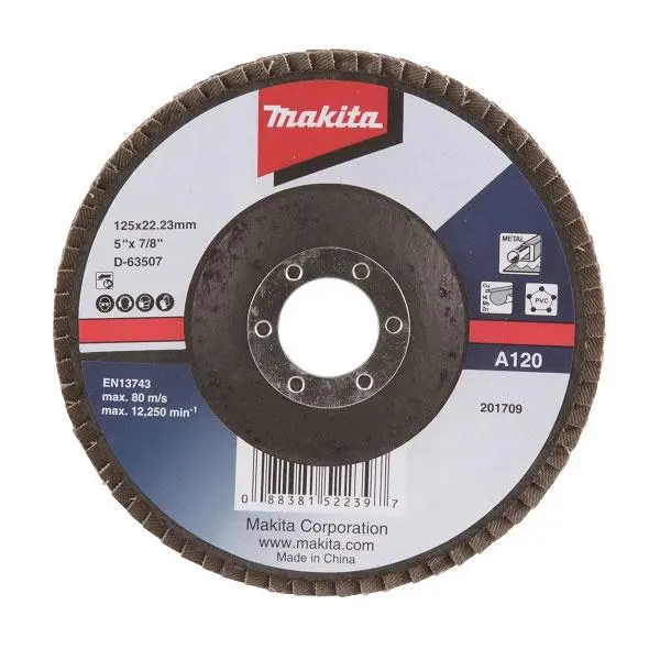 FLAPDISC ECONOMY TYPE 125MM A120 FLAPDISC ECONOMY TYPE 125MM A120