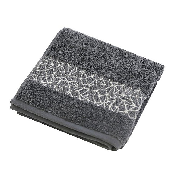 TOWEL 30X50 LELA ANTHRACITE