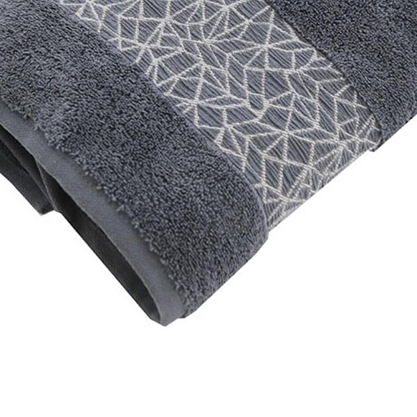 TOWEL 30X50 LELA ANTHRACITE