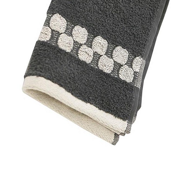 TOWEL 30X50 BRUNO ANTHRACITE