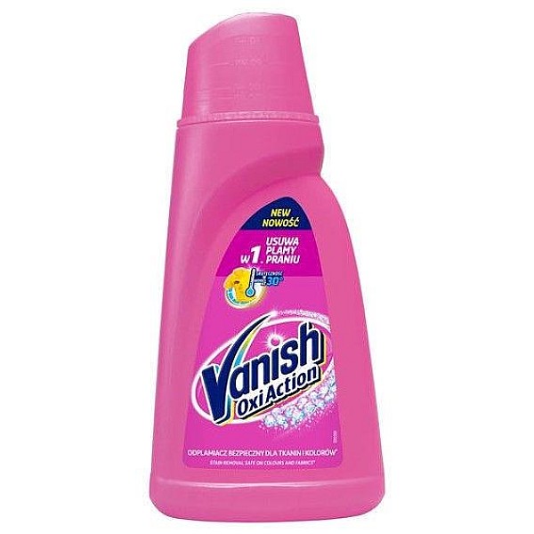 Dėmių valiklis VANISH OXI ACTION COLOR. 1 l