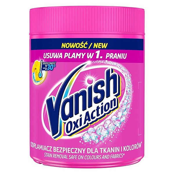 Dėmių valiklis VANISH OXI ACTION COLOR. 470 g