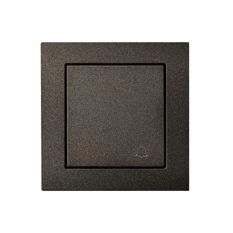 Skambučio mygtukas LIREGUS EPSILON. juodos spalvos