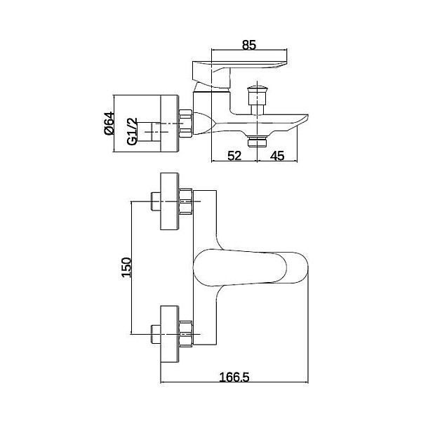 BATH FAUCET DF11603